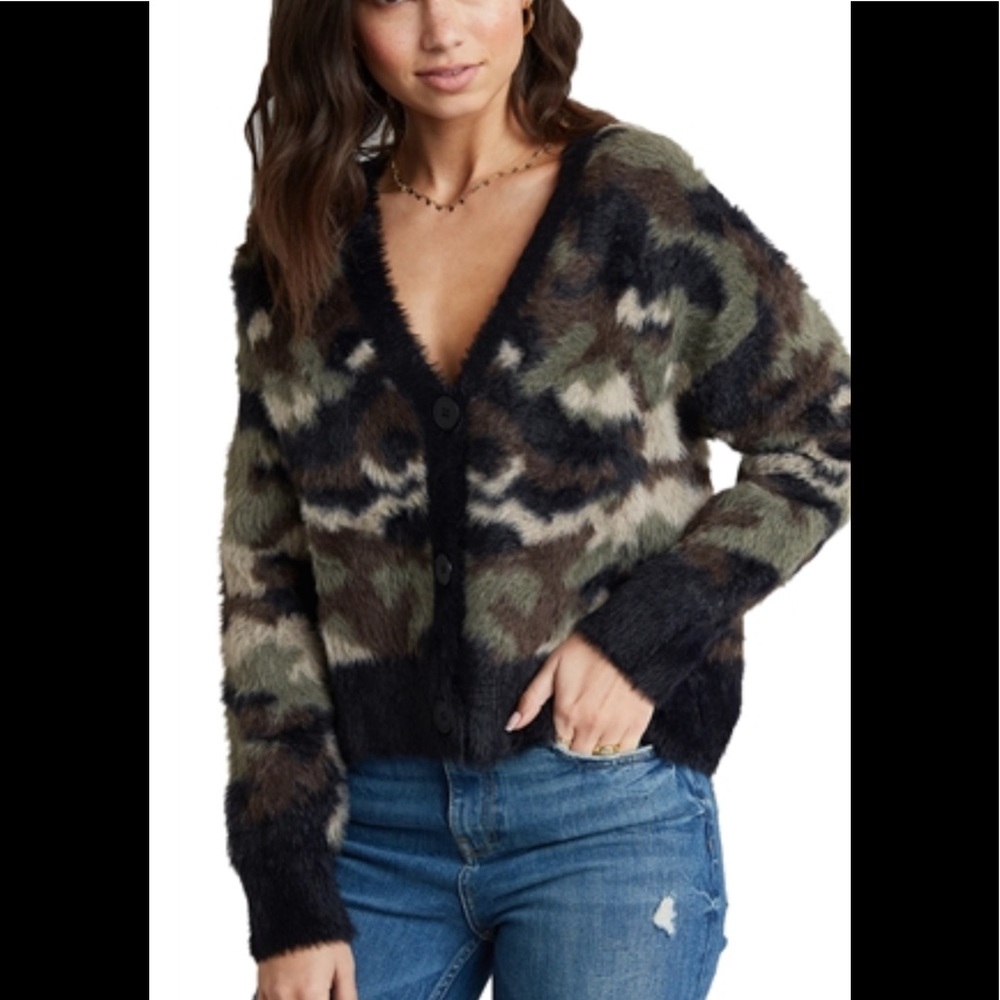 Bella Dahl Camo Sweater